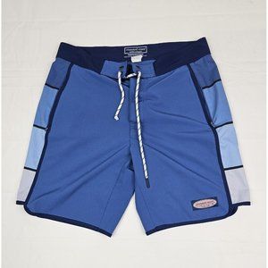 Vineyard Vines Board Shorts Men's Size‎ 28 Blue Swim Trunks.